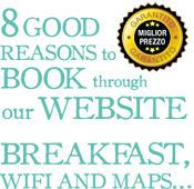 8 Good reasons to book through our website